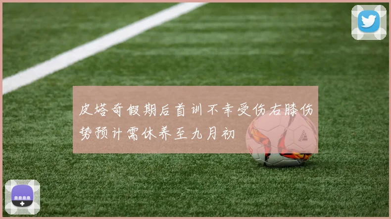 皮塔奇假期后首训不幸受伤右膝伤势预计需休养至九月初